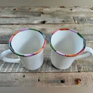 Vintage HF Coors Alox Mugs USA Set of 2